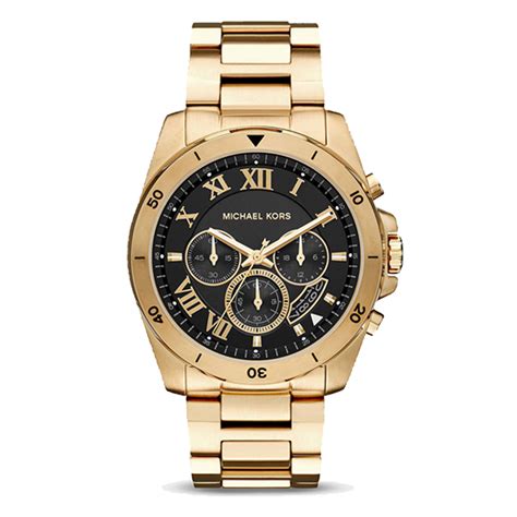 gold oversized michael kors watch|Michael Kors oversized boyfriend watch.